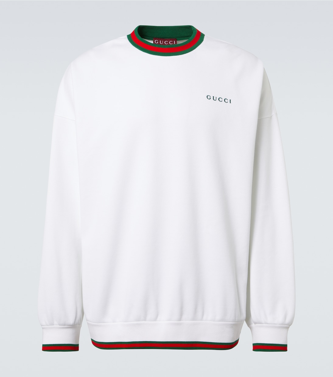 Felpa in misto cotone con logo | Gucci