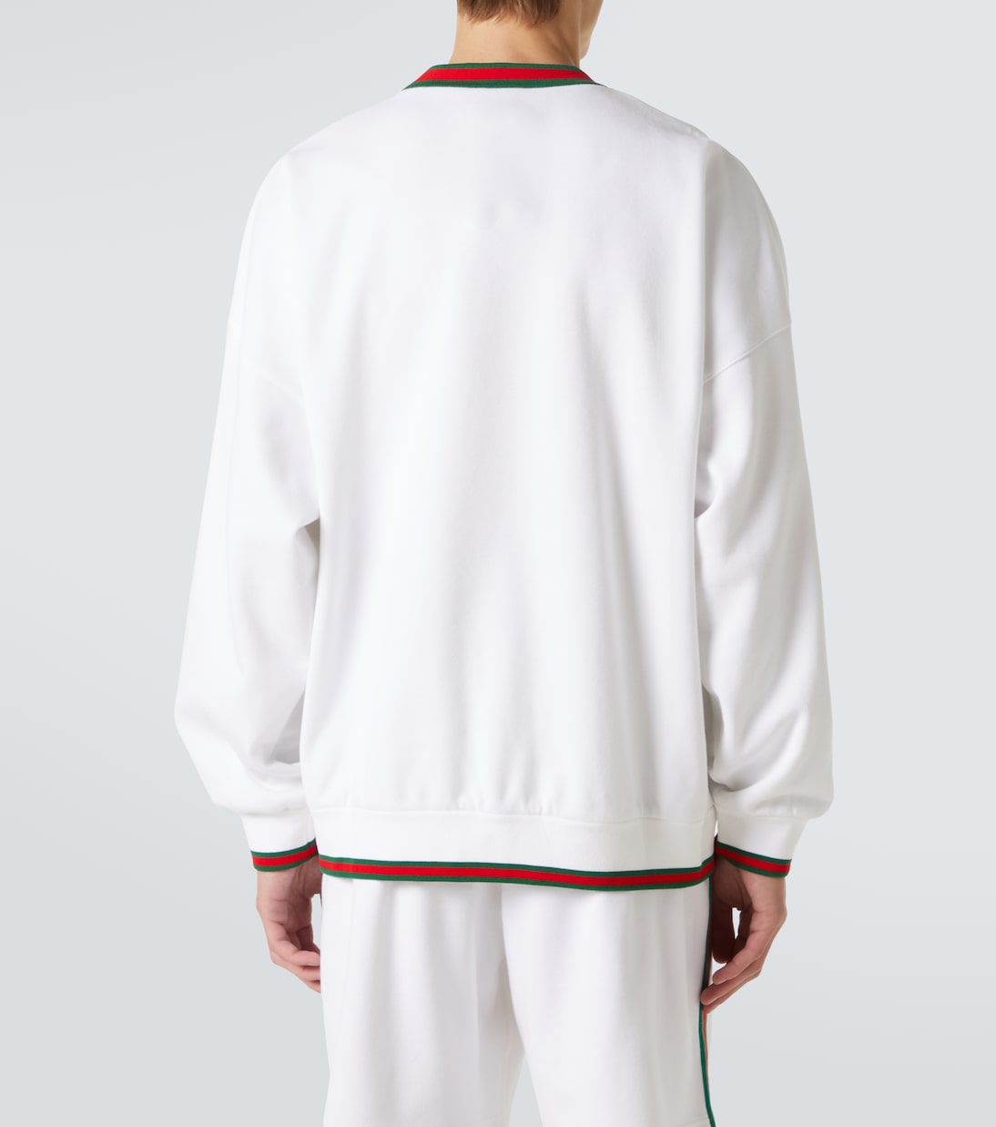Felpa in misto cotone con logo | Gucci