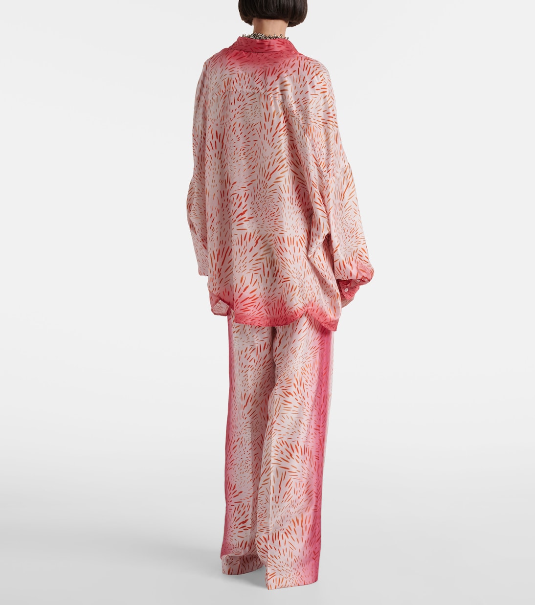 Chemise Casia imprimée en soie | Dries Van Noten