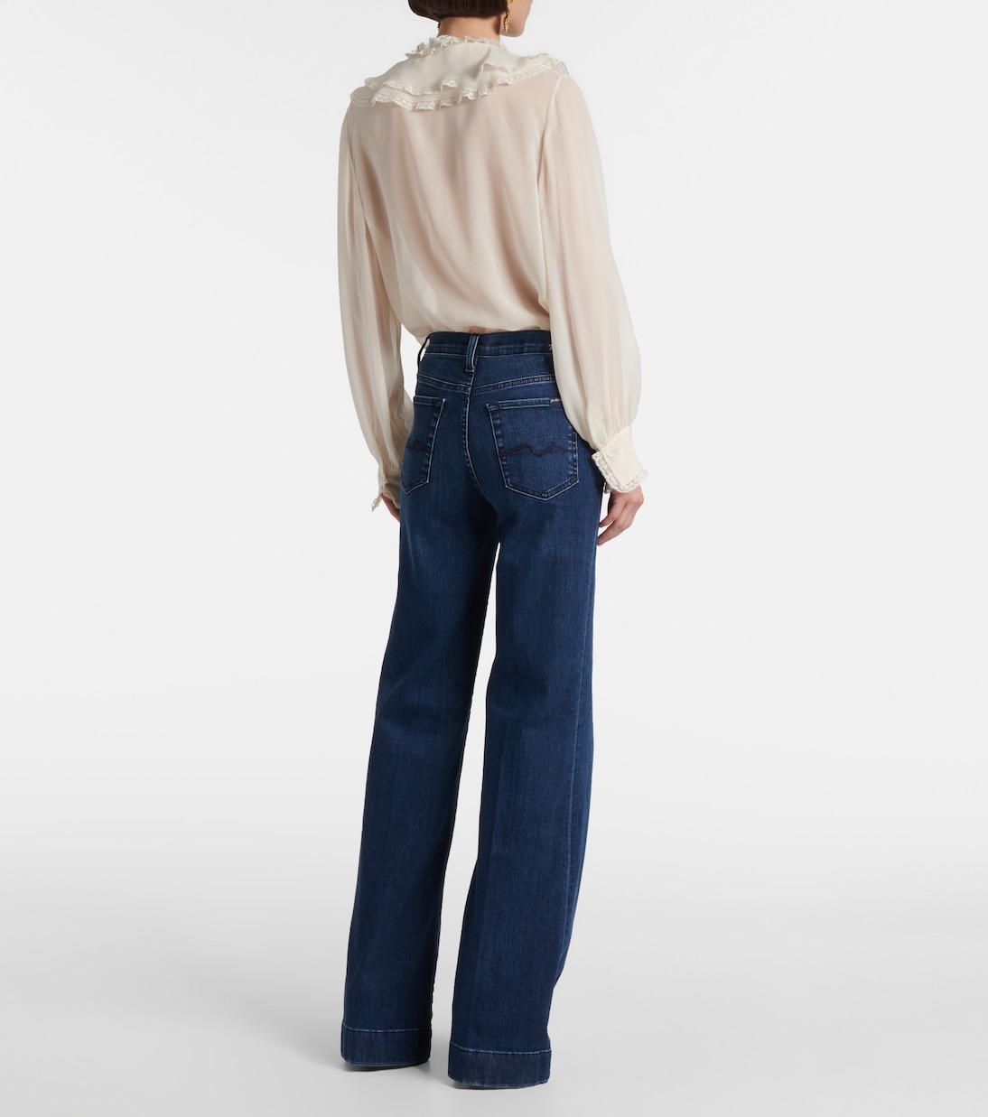 Jeans flared Modern Dojo a vita alta | 7 For All Mankind