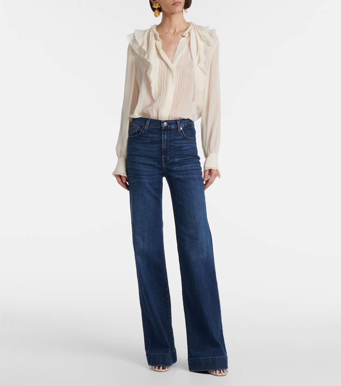 Jeans flared Modern Dojo a vita alta | 7 For All Mankind