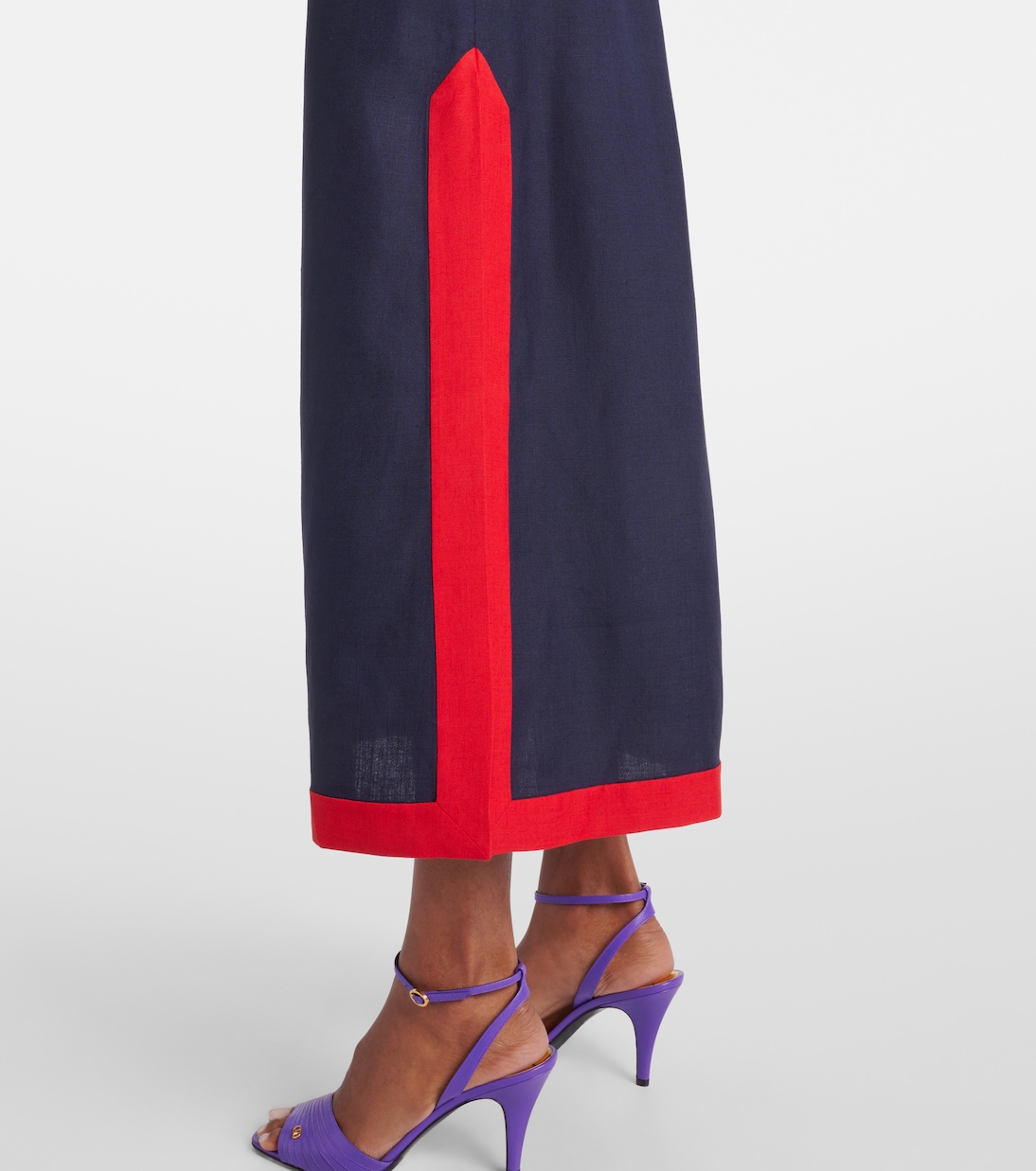 Robe midi imprimée | Valentino