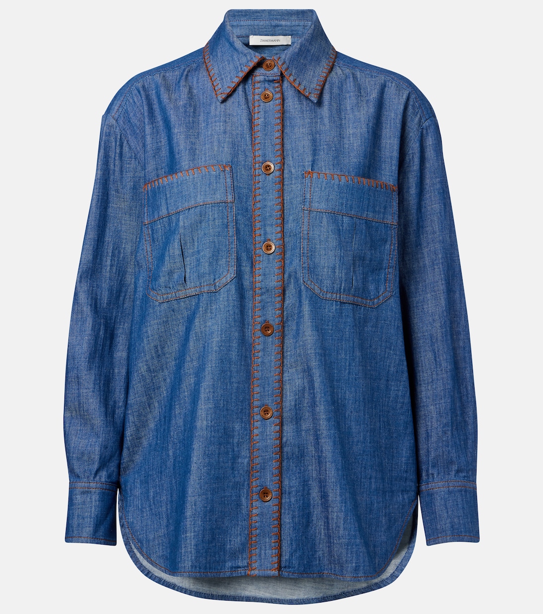 Camisa Ascension en denim | Zimmermann
