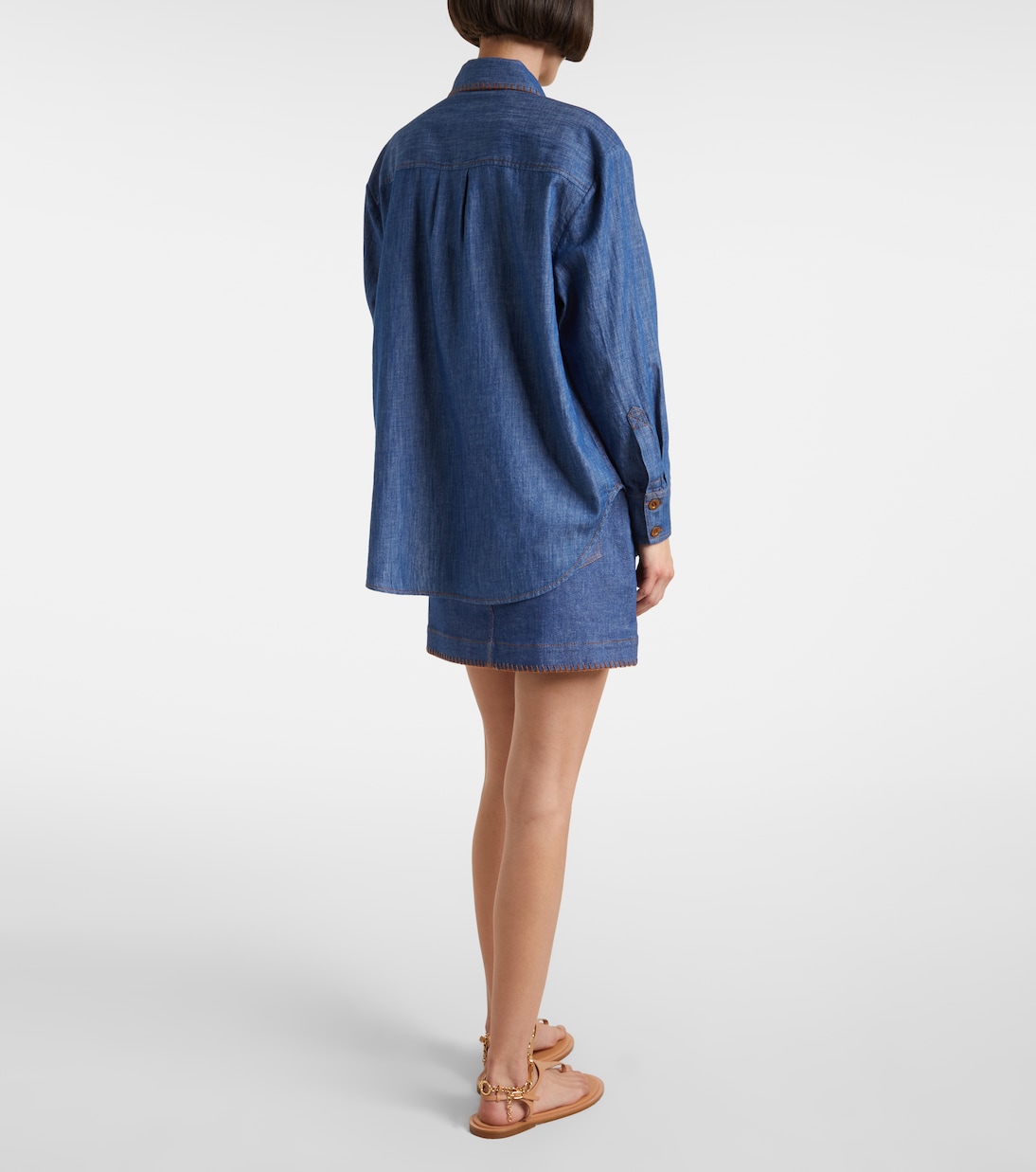 Camisa Ascension en denim | Zimmermann