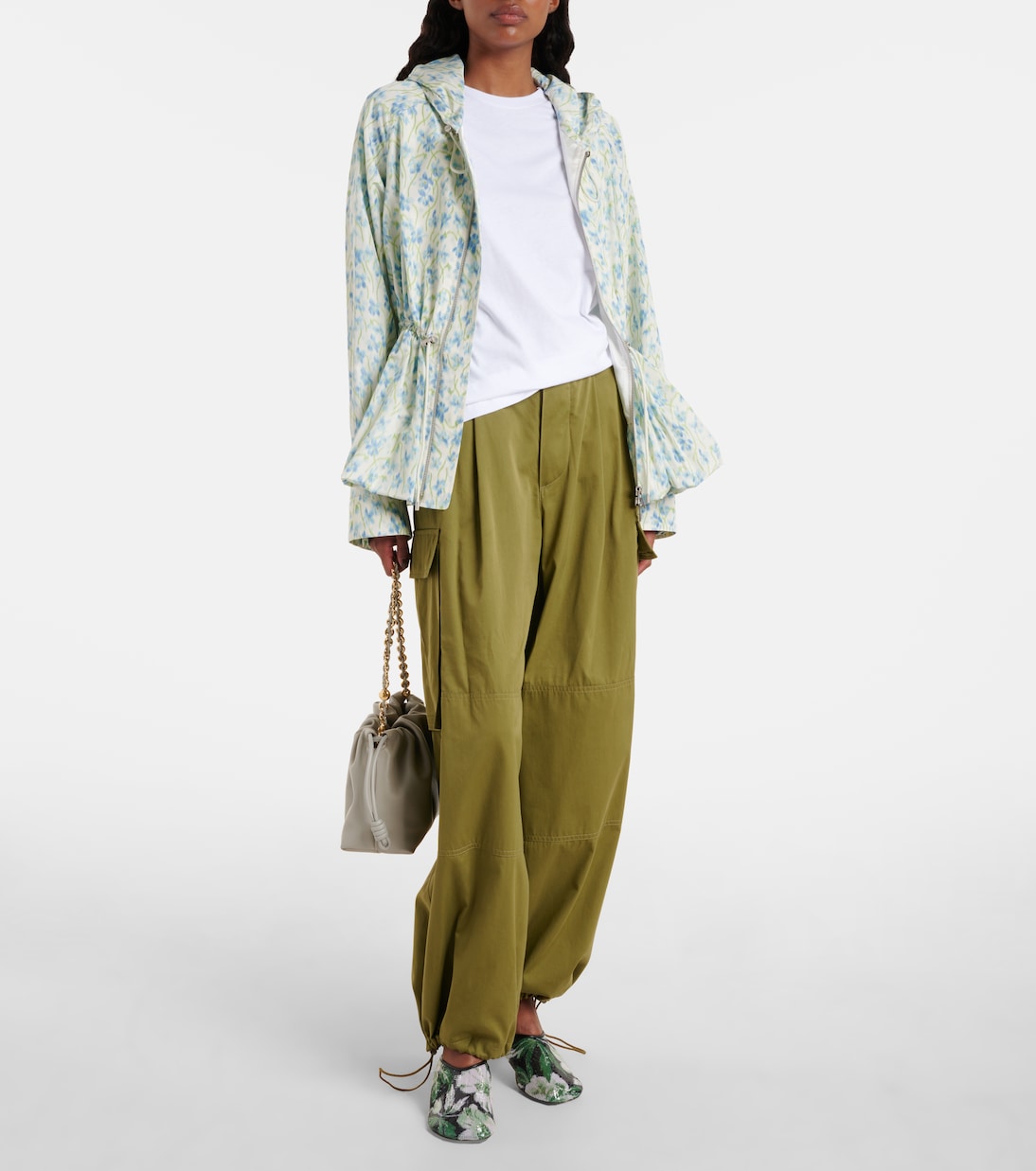 Embroidered cotton T-shirt | Loewe