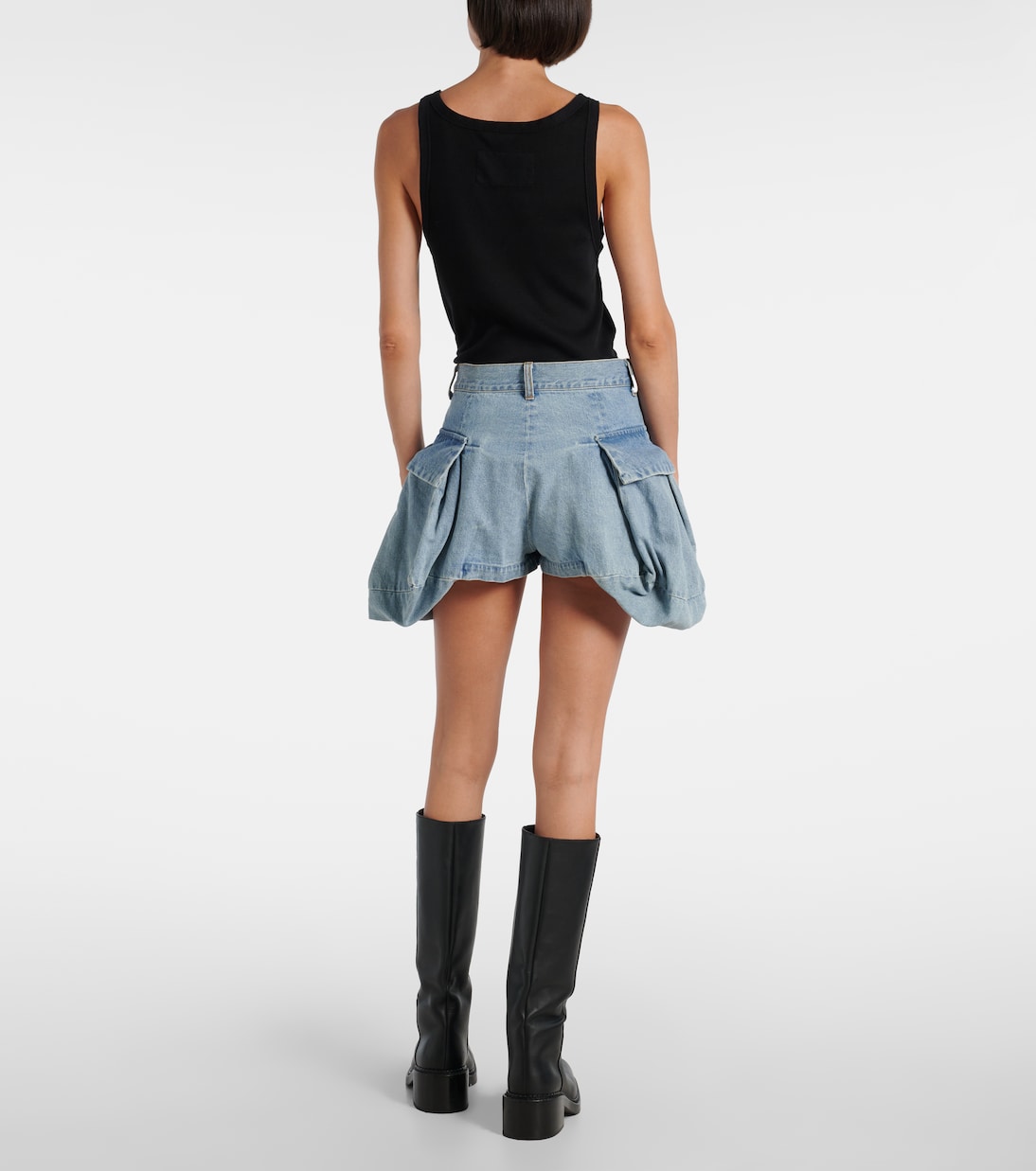 Shorts cargo de denim | Sacai