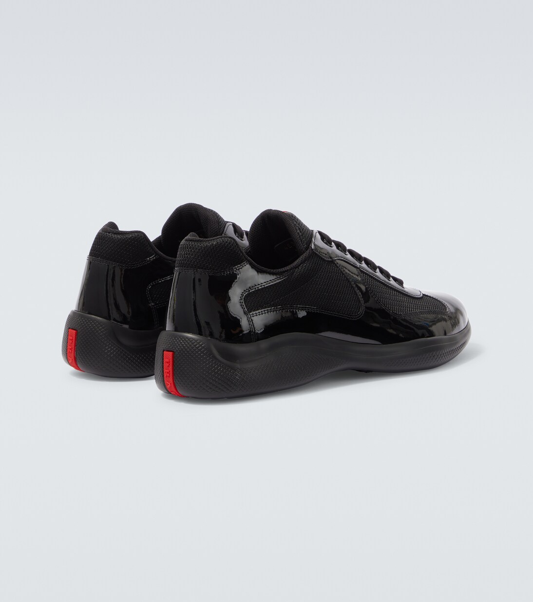 Patent leather sneakers | Prada