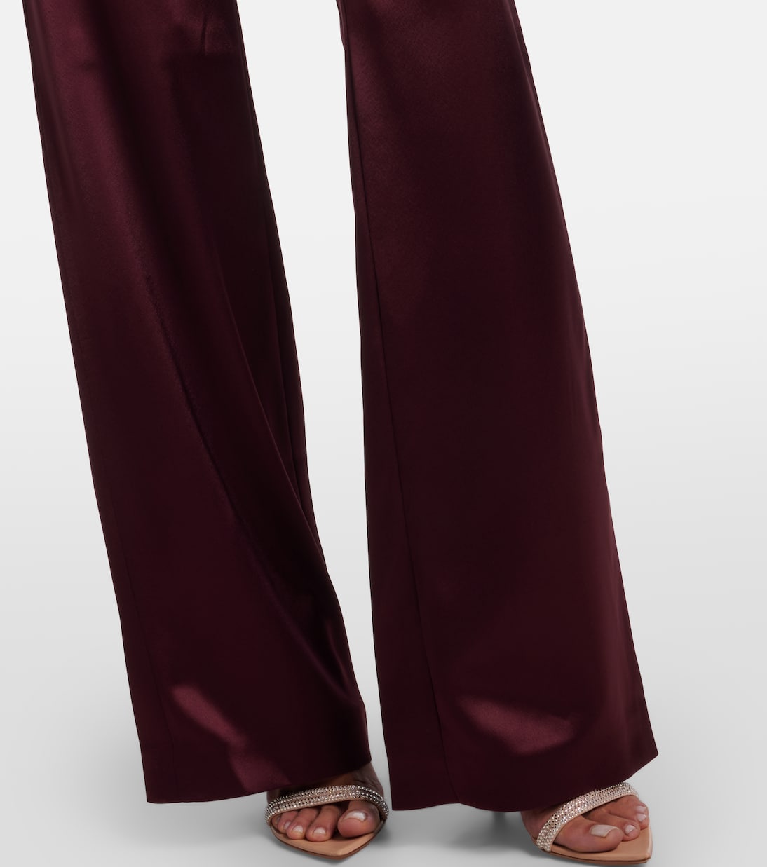 Sister Moon satin wide-leg pants | Galvan