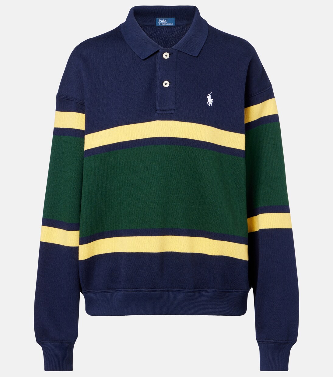 Polo en mezcla de algodón a rayas | Polo Ralph Lauren