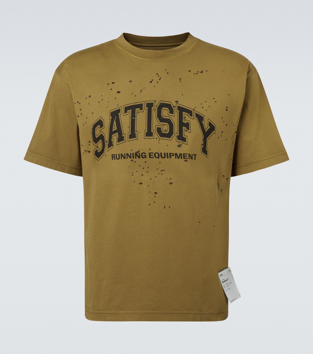 MothTech printed cotton jersey T-Shirt | Satisfy