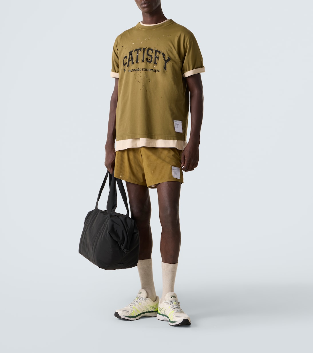 MothTech printed cotton jersey T-Shirt | Satisfy