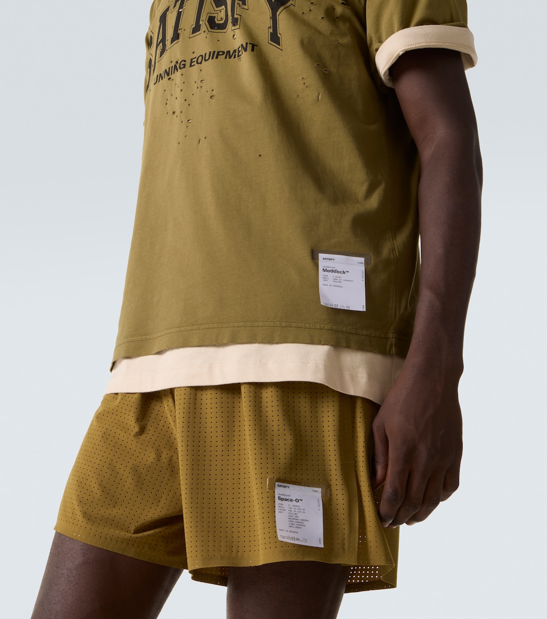 MothTech printed cotton jersey T-Shirt | Satisfy