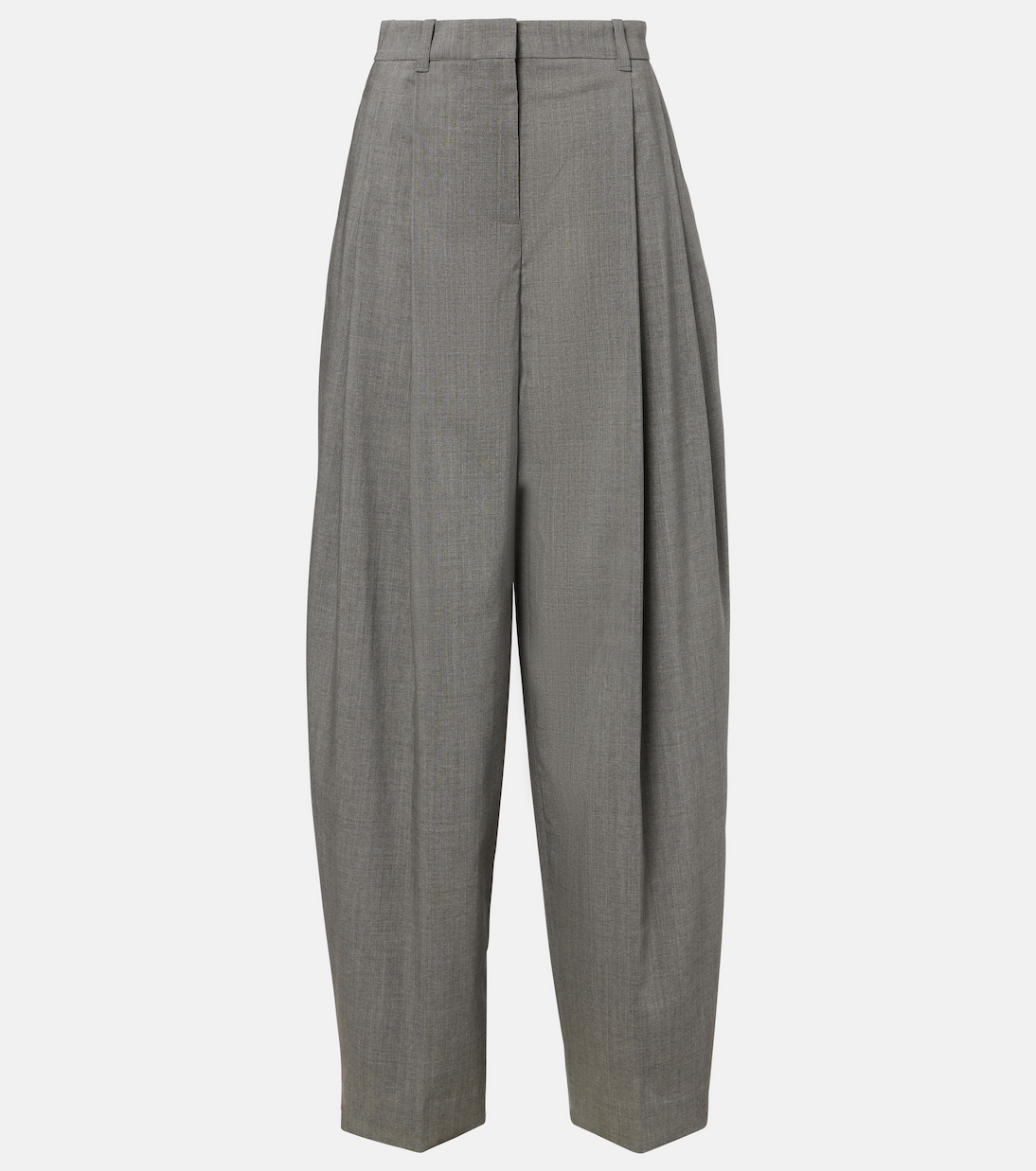 Pantaloni a gamba larga in lana con pince | Jacquemus