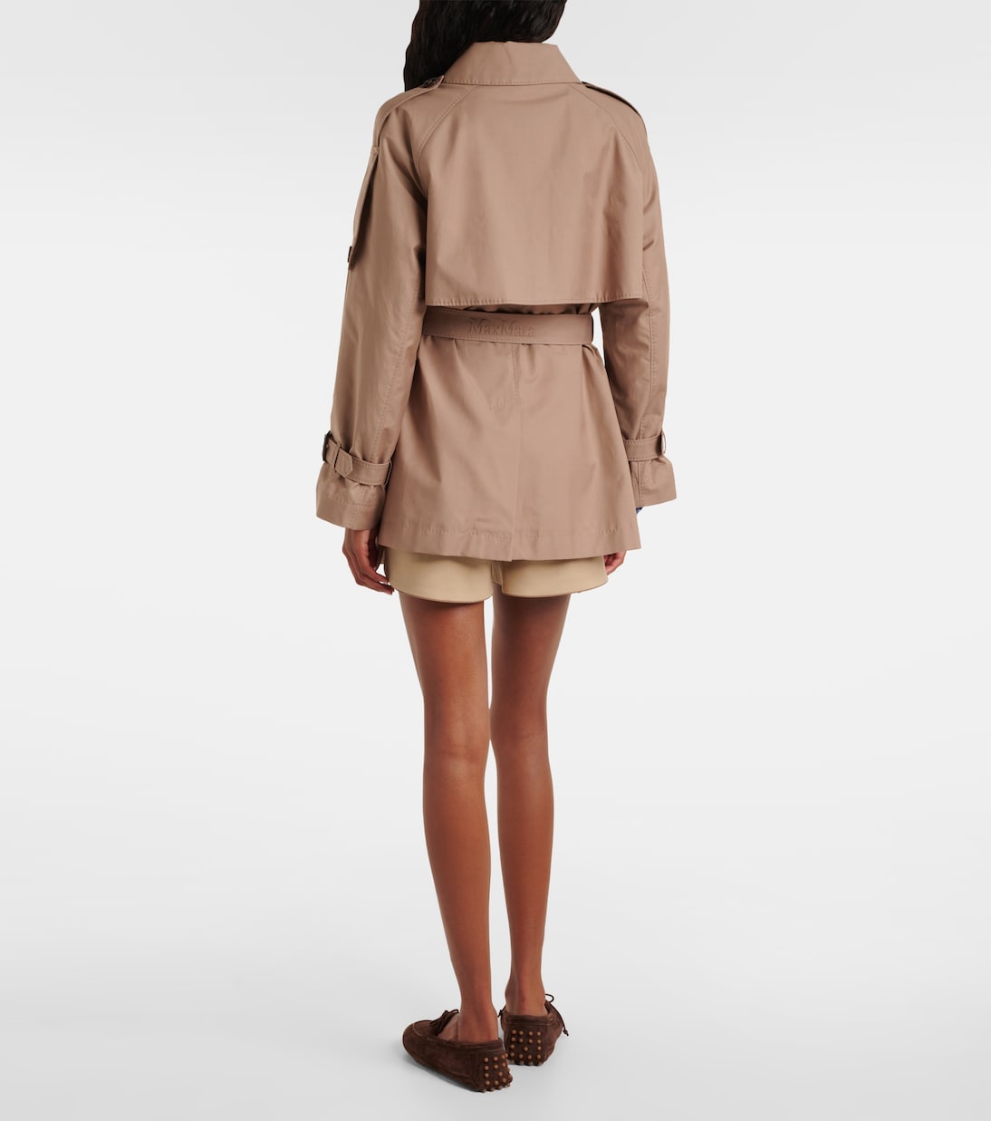 Trenchcoat Caroline aus einem Baumwollgemisch | Max Mara