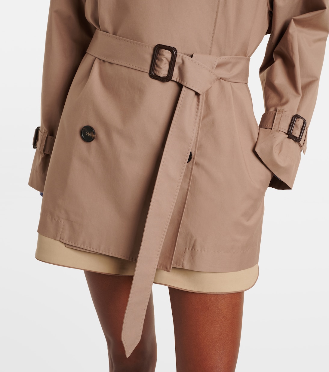 Trenchcoat Caroline aus einem Baumwollgemisch | Max Mara