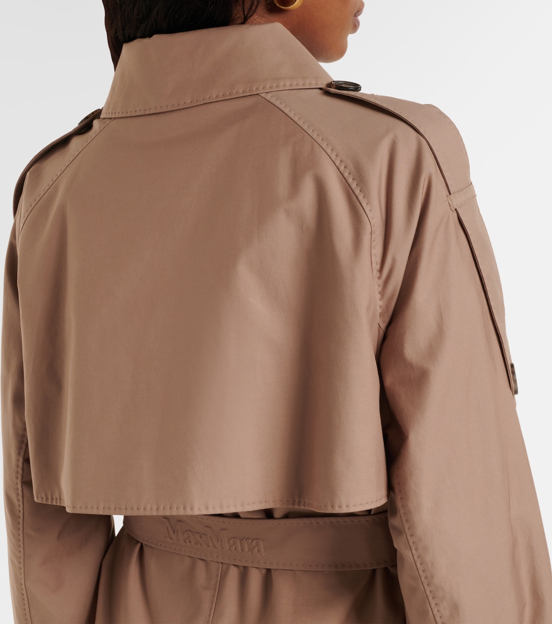 Trenchcoat Caroline aus einem Baumwollgemisch | Max Mara