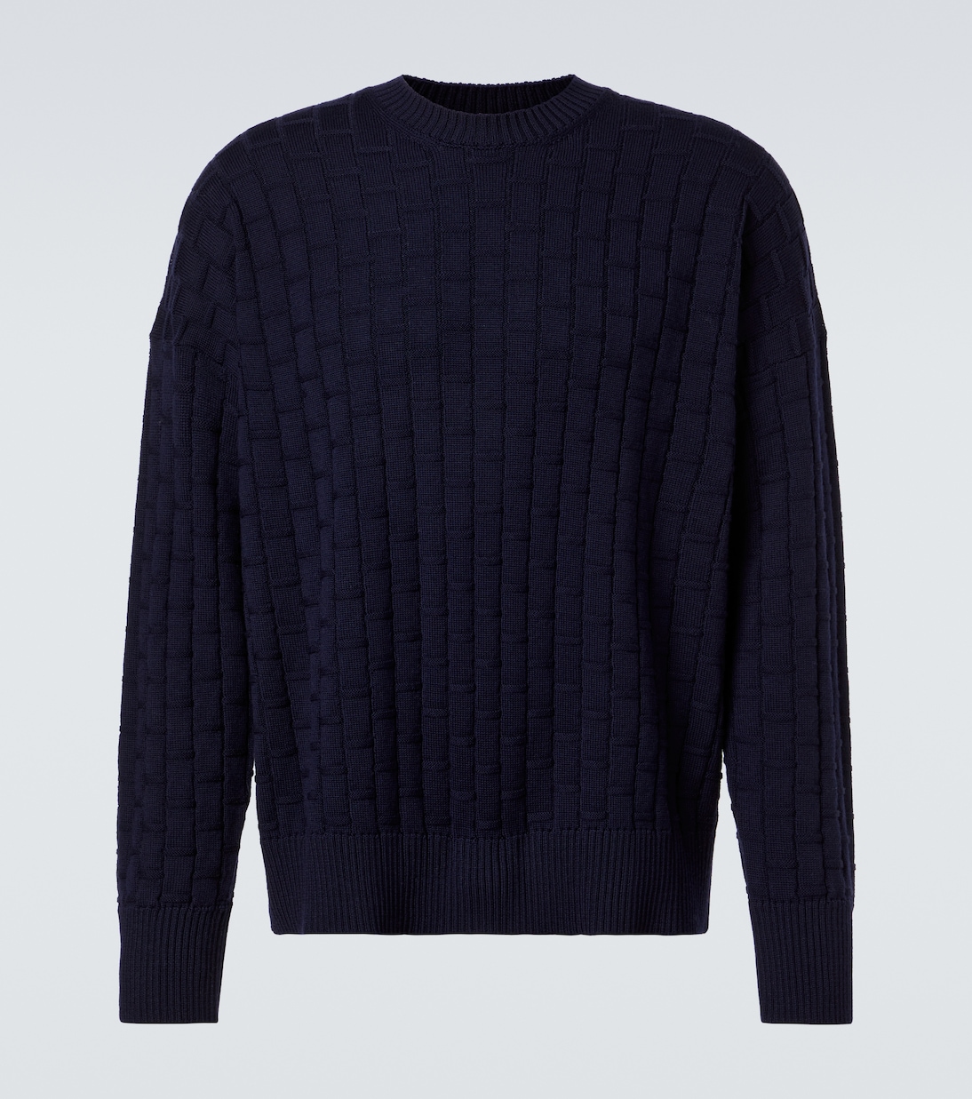 Ribbed-knit wool sweater | Plan C