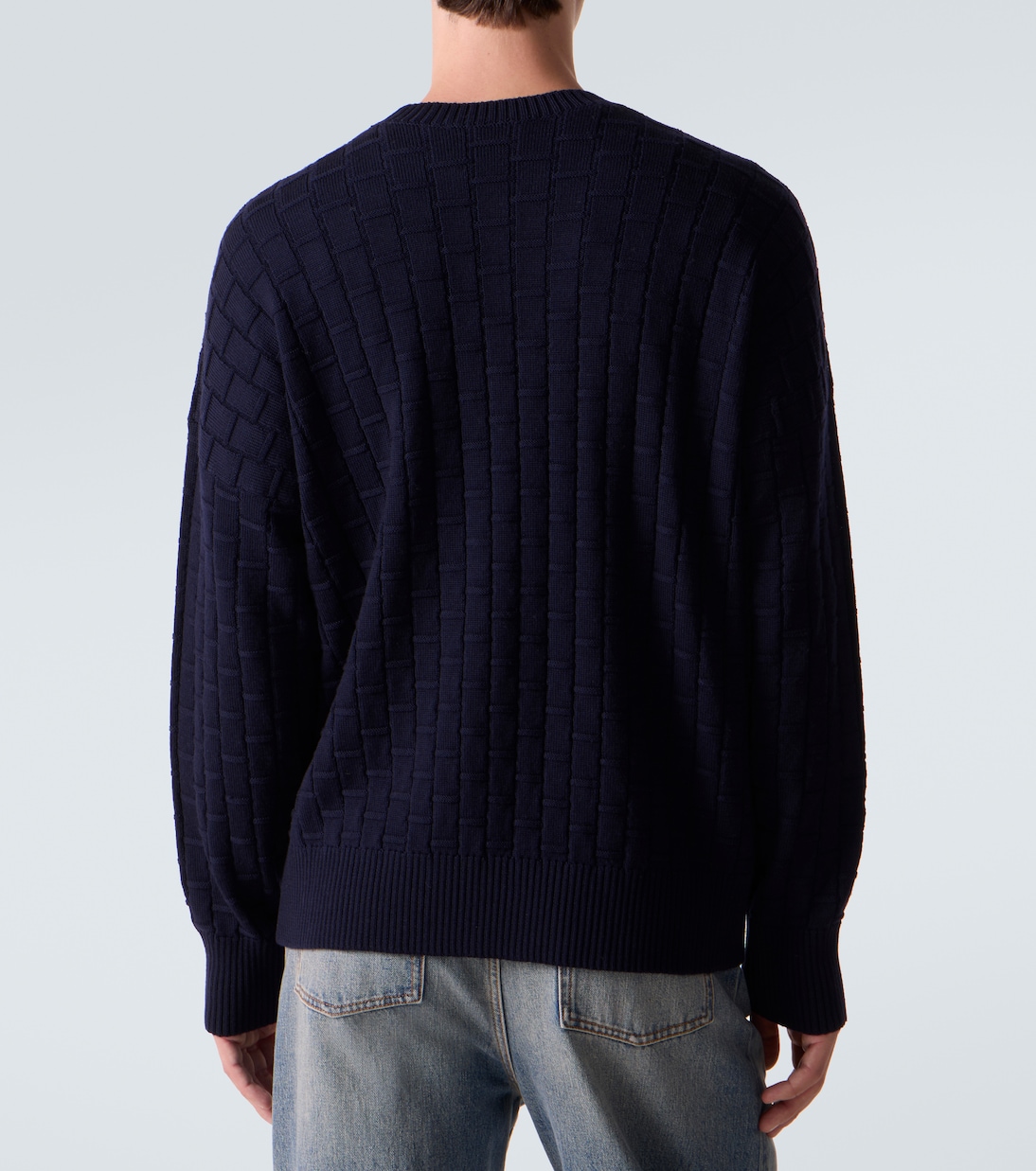 Ribbed-knit wool sweater | Plan C