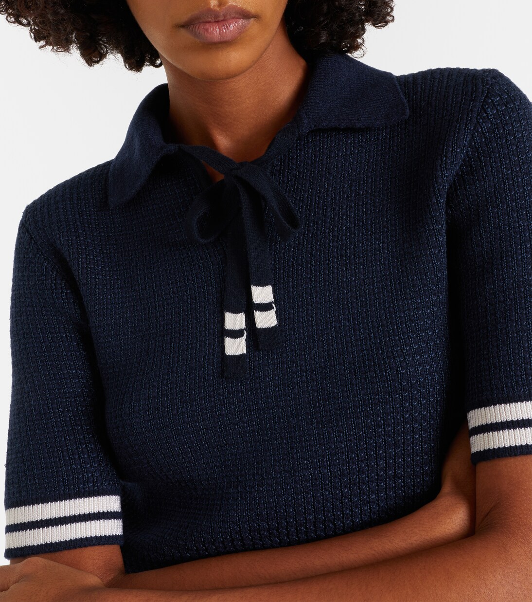 Silk-blend polo shirt | Thom Browne