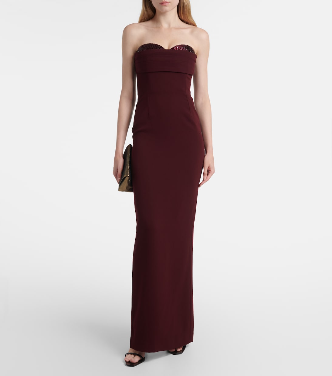 Verziertes Kleid aus Cady | Roland Mouret