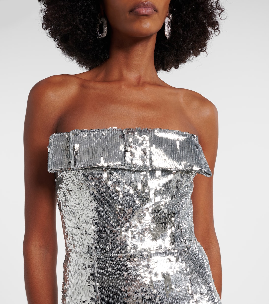 Sisu bow-detail sequined gown | The New Arrivals Ilkyaz Ozel