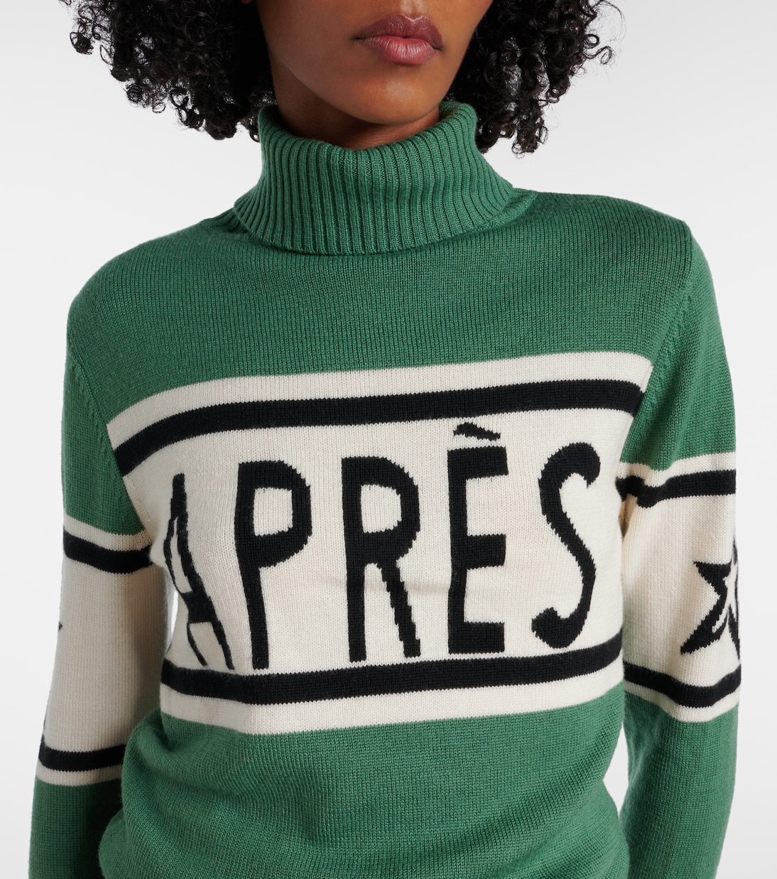 Schild wool turtleneck sweater | Perfect Moment