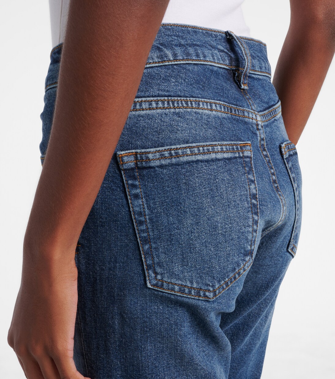 High-Rise Bootcut Jeans Arrow | Frame