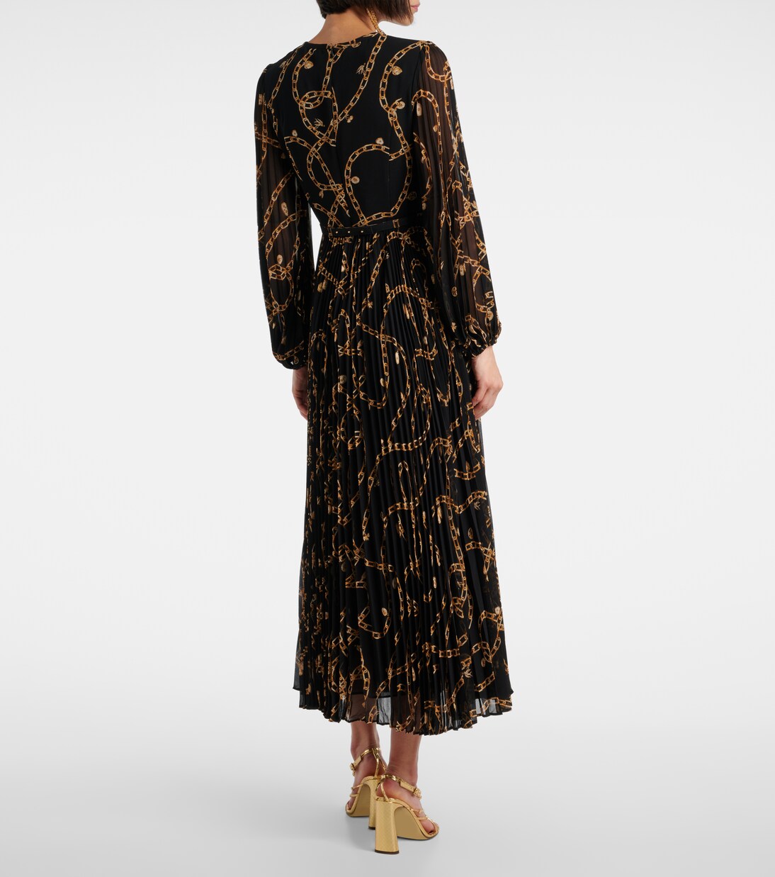 Sunray printed midi dress | Zimmermann