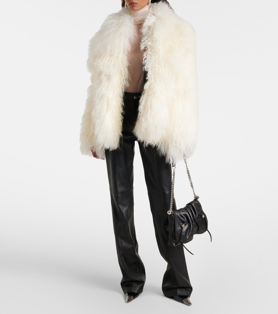 Jacke Mirja aus Shearling | Nour Hammour