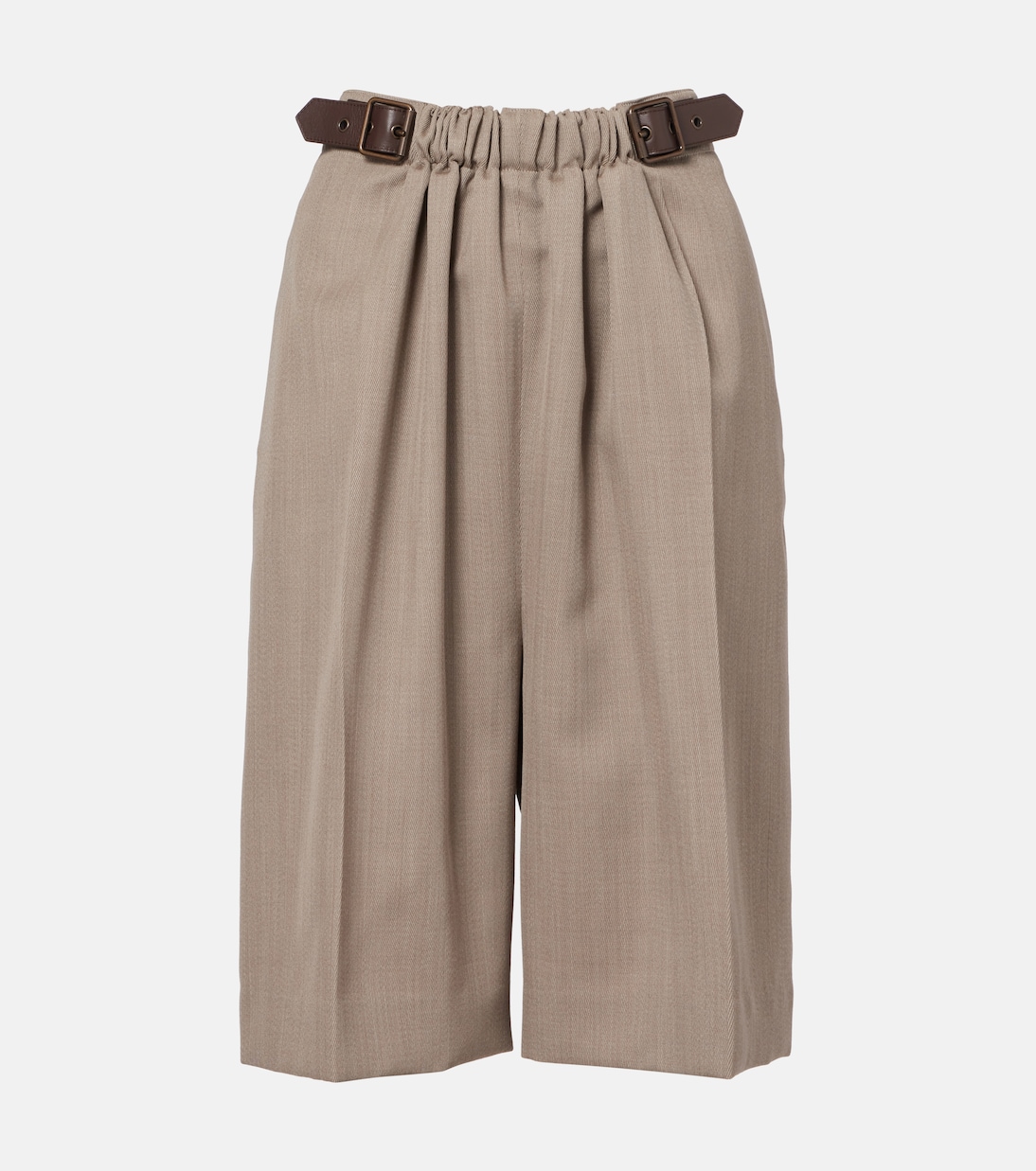 Belted wool shorts | Loewe