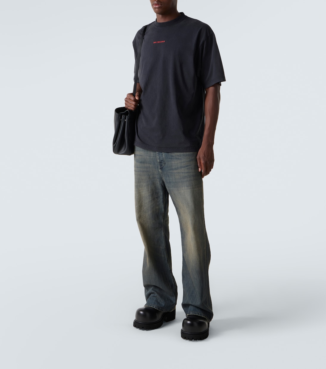 Logo cotton jersey T-shirt | Balenciaga