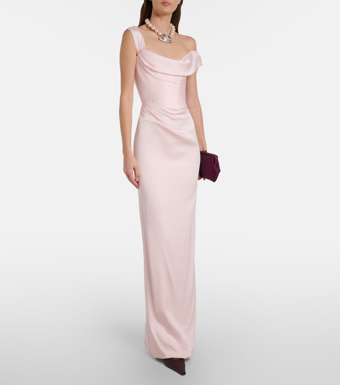Nova Grace draped asymmetric gown | Vivienne Westwood