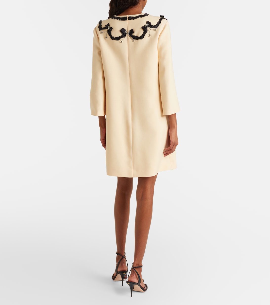 Crepe Couture embellished minidress | Valentino