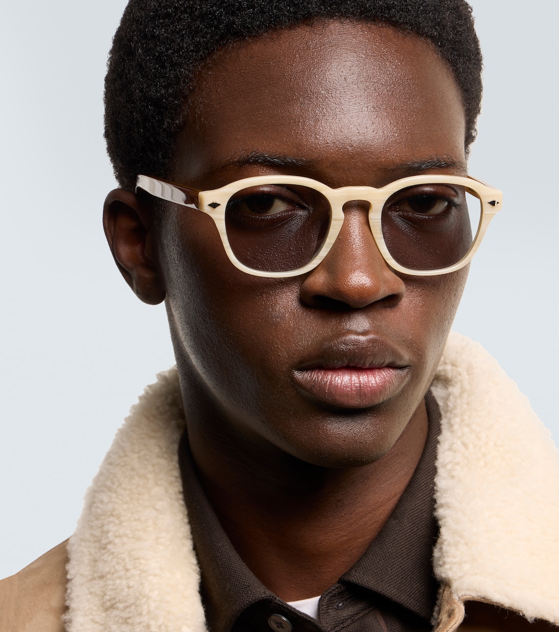 Lunettes de soleil rondes | Brunello Cucinelli