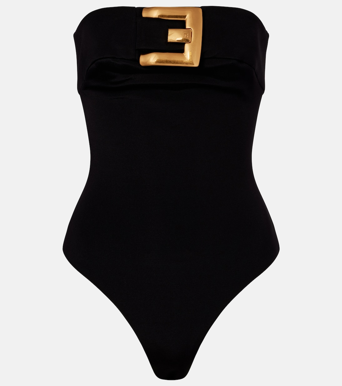 Strapless crêpe bodysuit | Balmain