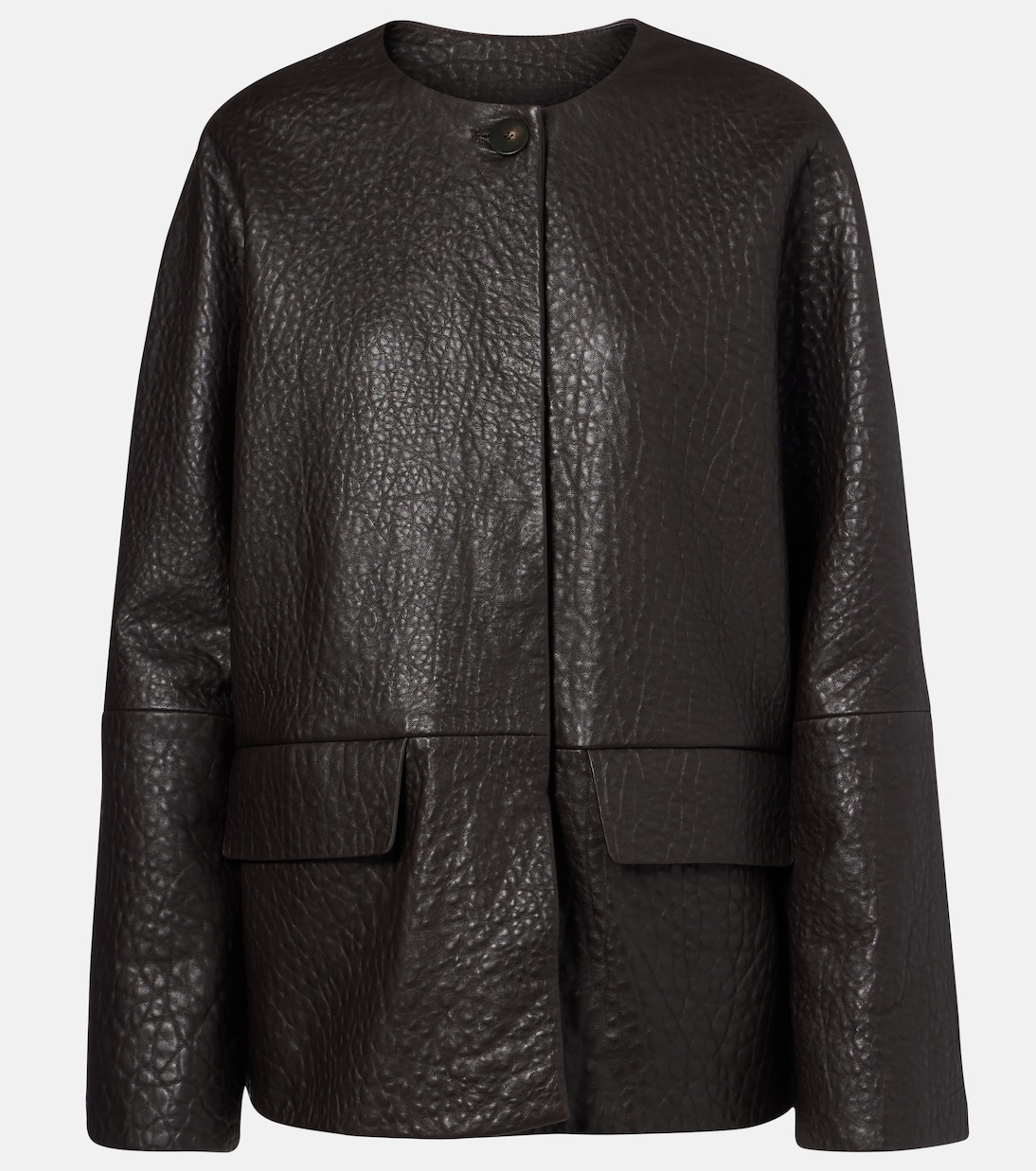 Barbs leather jacket | Joseph