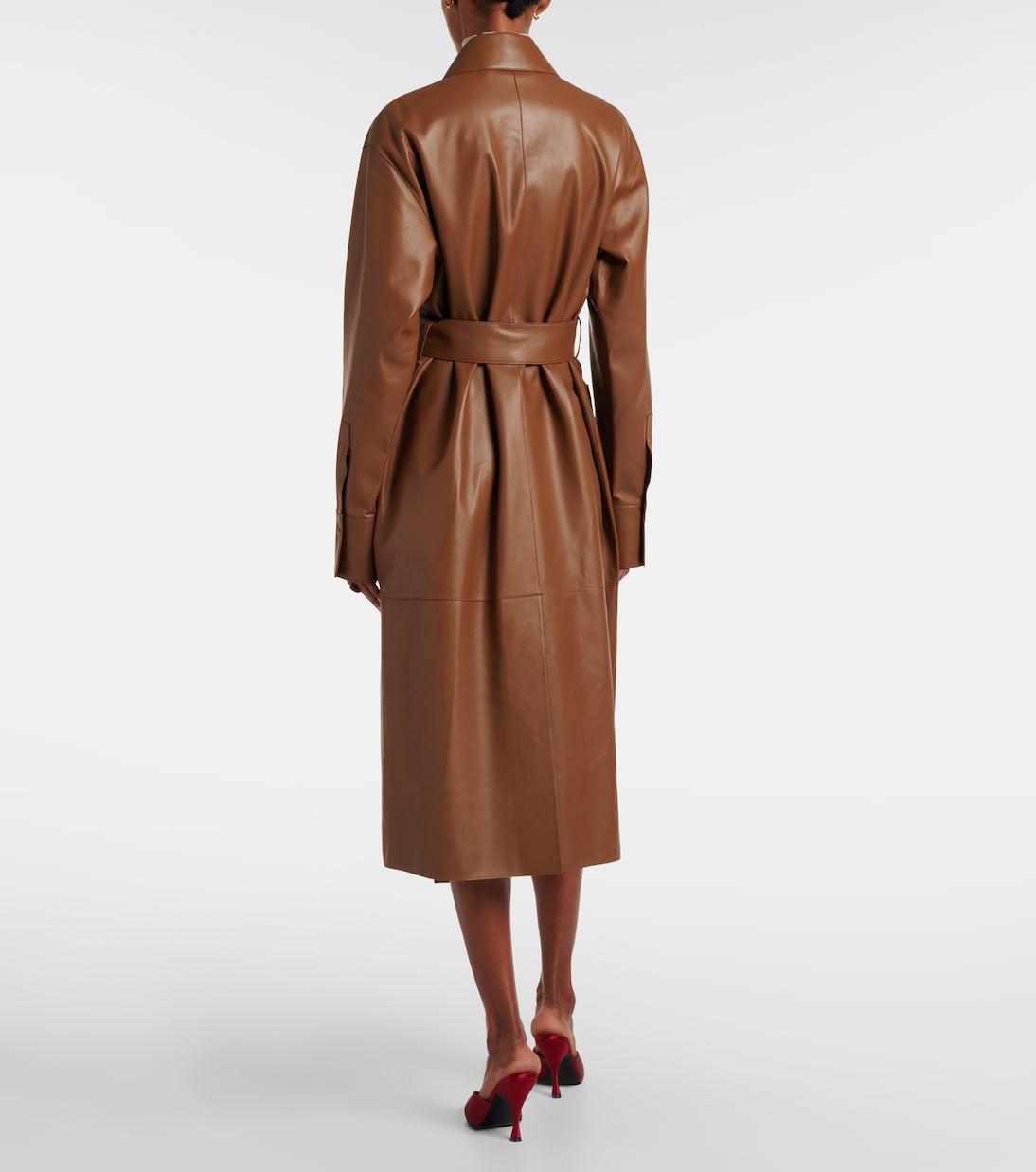 Mantel Okabe aus Leder | Joseph