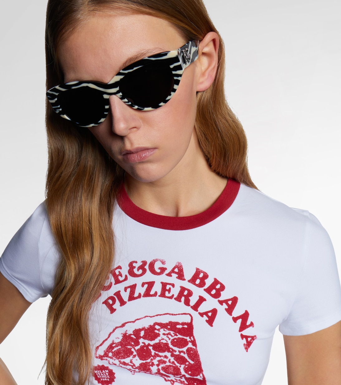 DG Crossed cat-eye sunglasses | Dolce&Gabbana