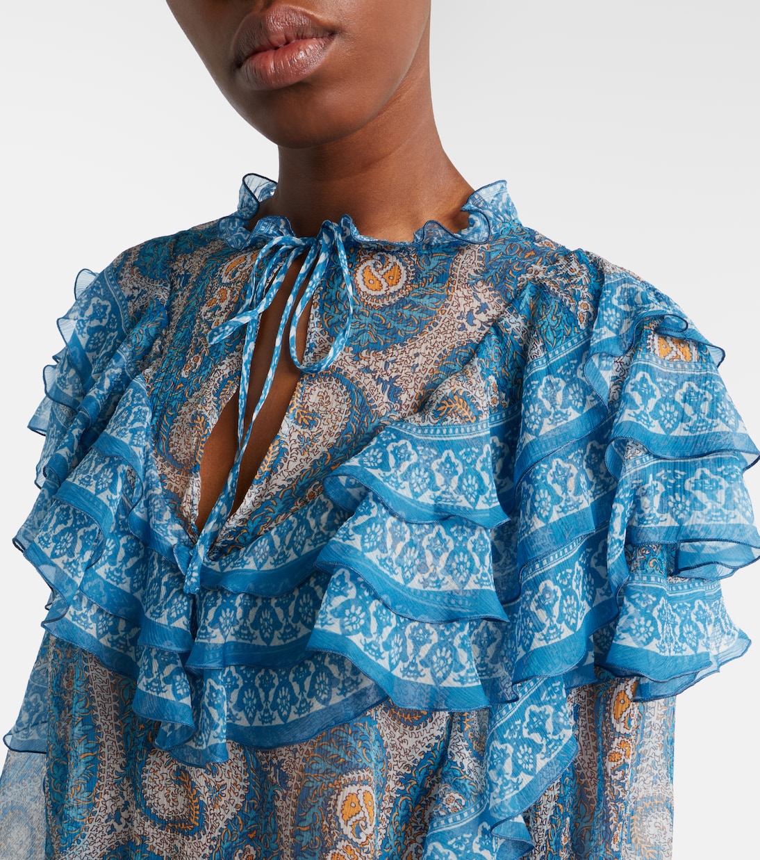 Bluse aus Seide mit Paisley-Muster | Etro