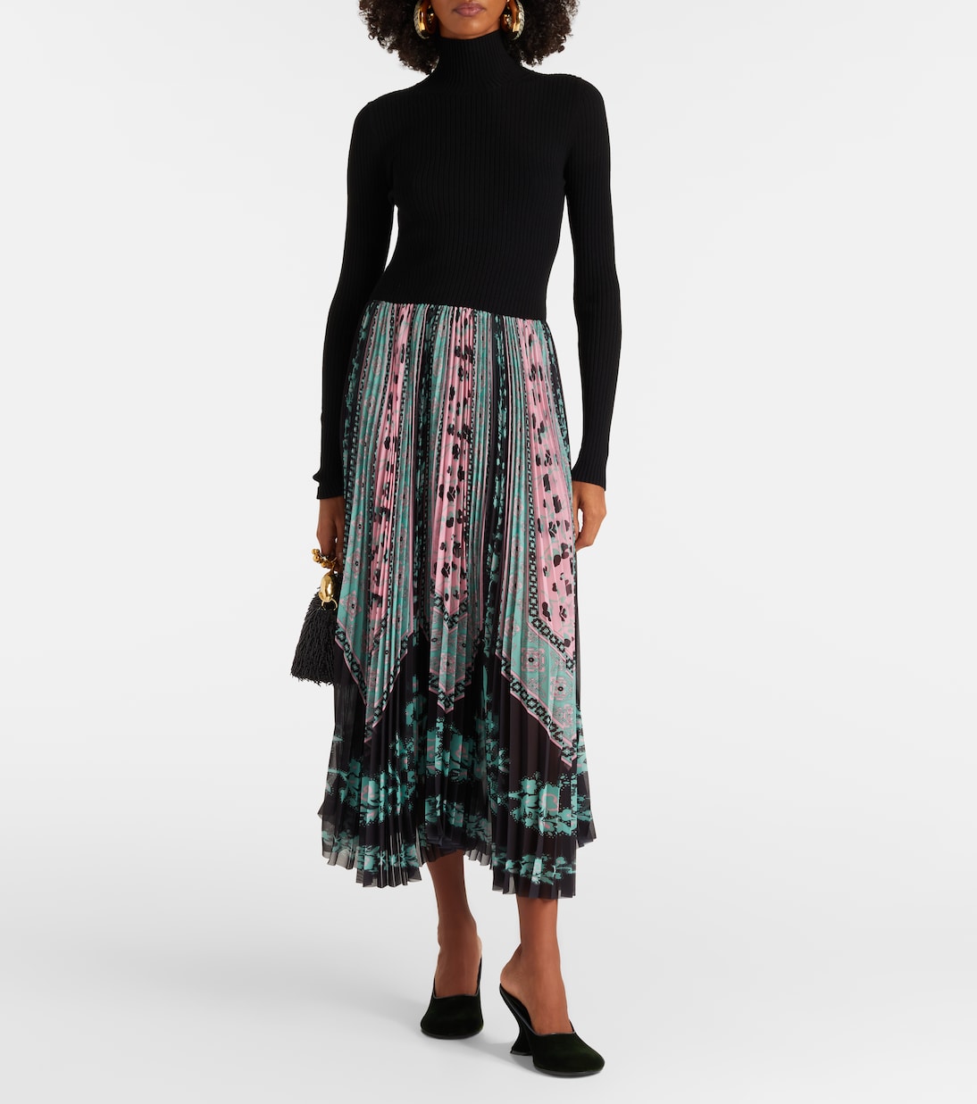 Midikleid Moondance aus Satin | La DoubleJ