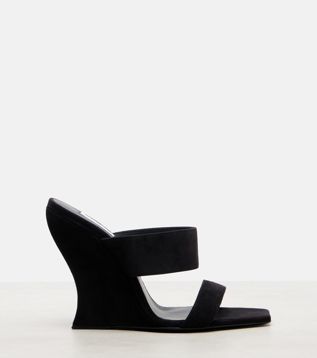 Wave 110 suede wedge mules | Alaïa