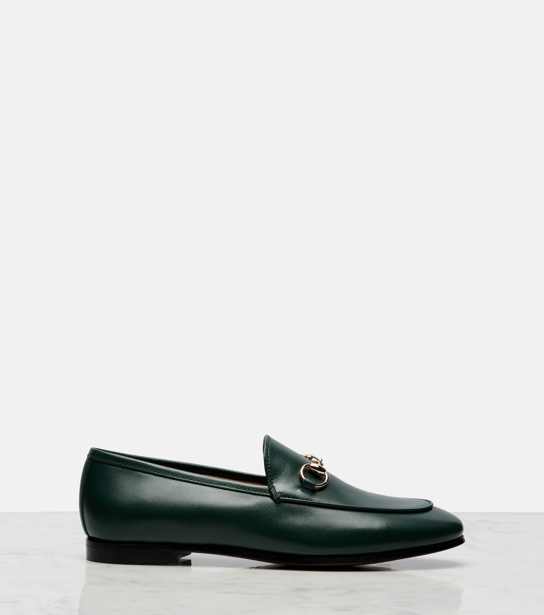 Horsebit leather loafers | Gucci
