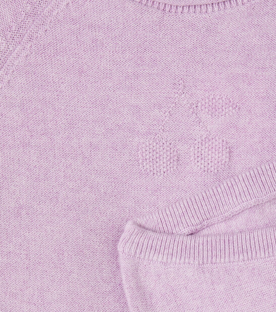 Loana cotton and cashmere sweater and pants set | Bonpoint