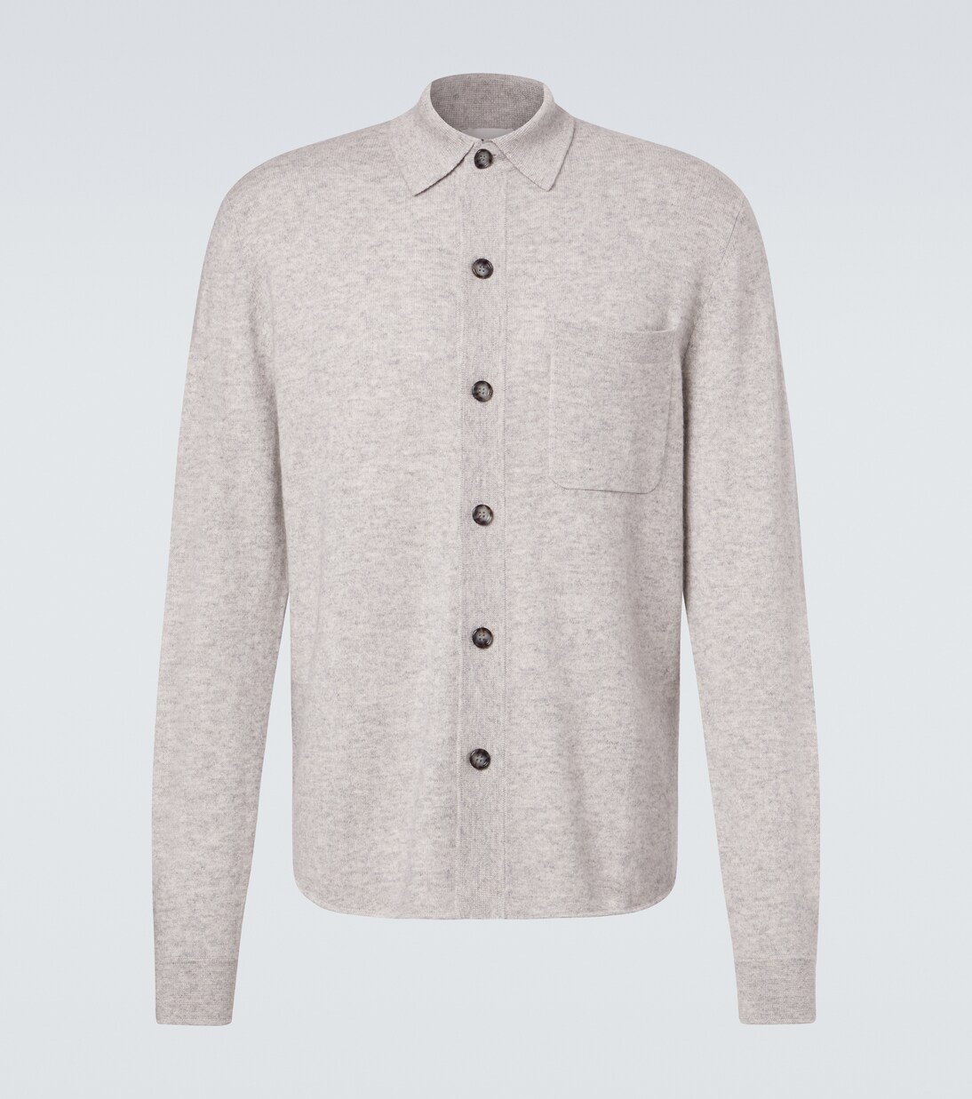 Cotton and cashmere overshirt | Allude