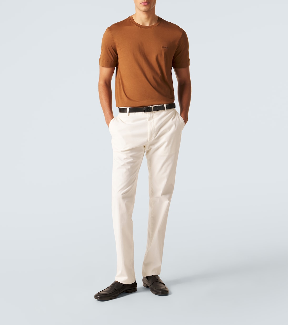 Logo cotton jersey T-shirt | Zegna