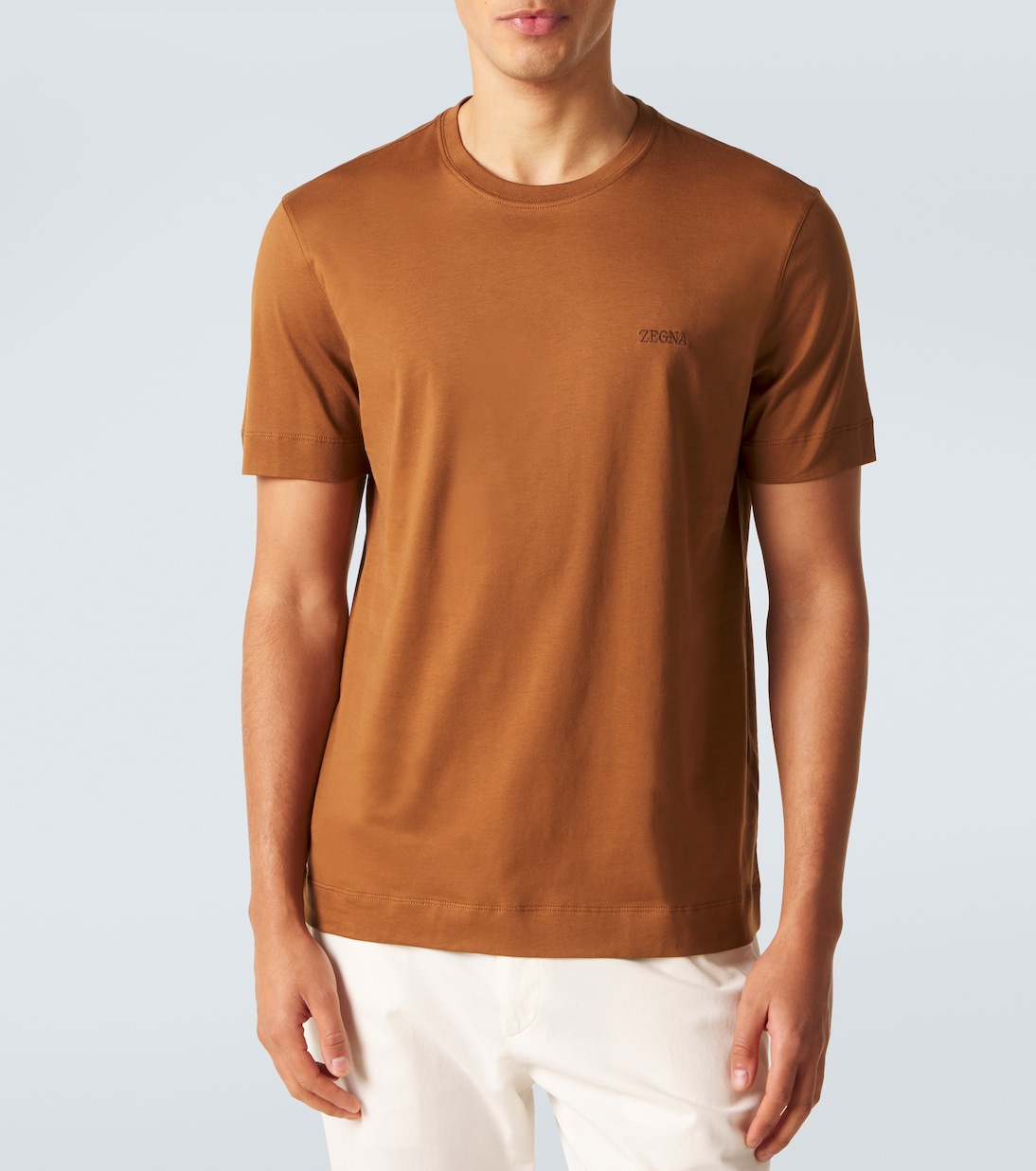 Logo cotton jersey T-shirt | Zegna