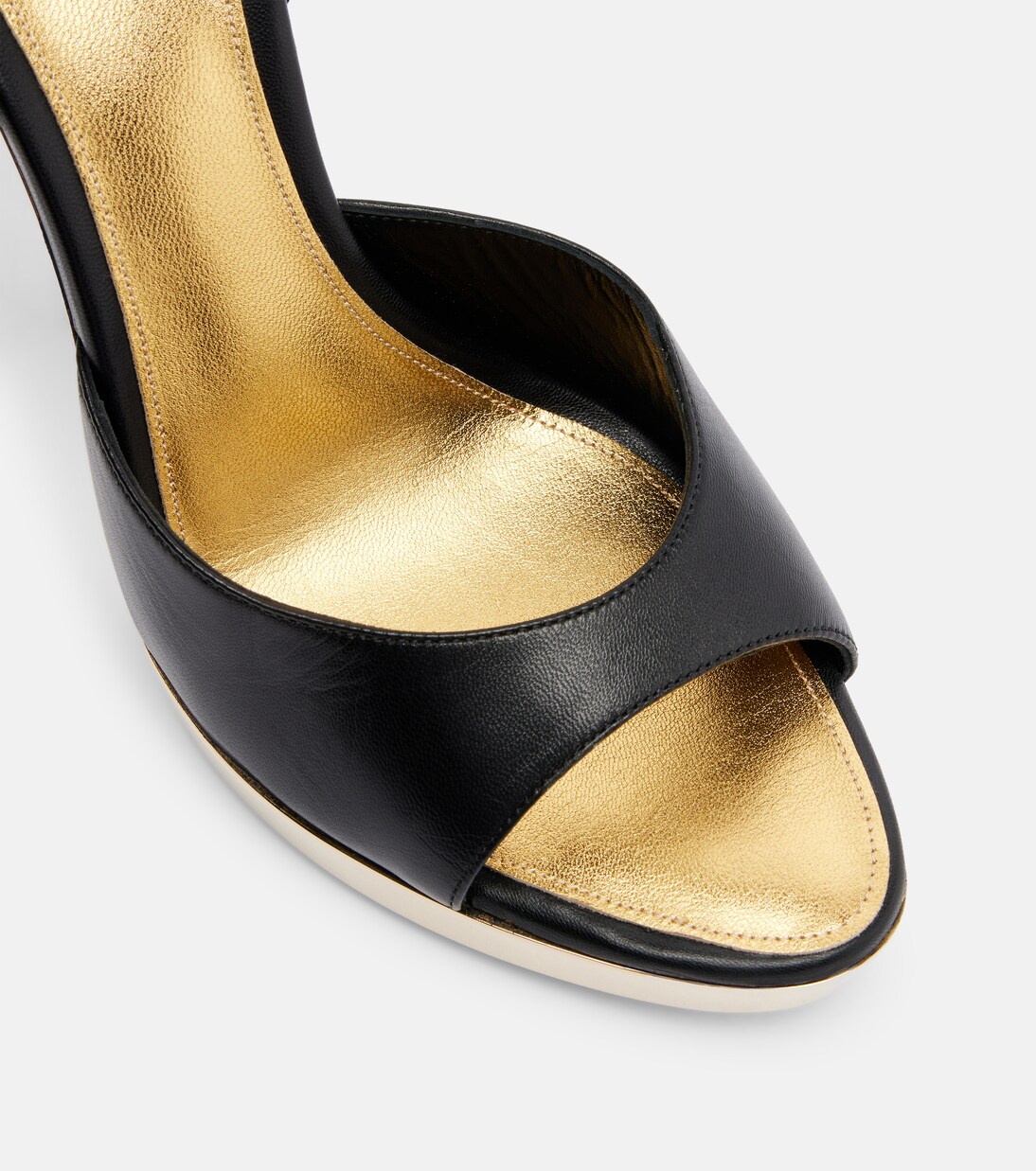 Gala leather platform sandals | Paris Texas