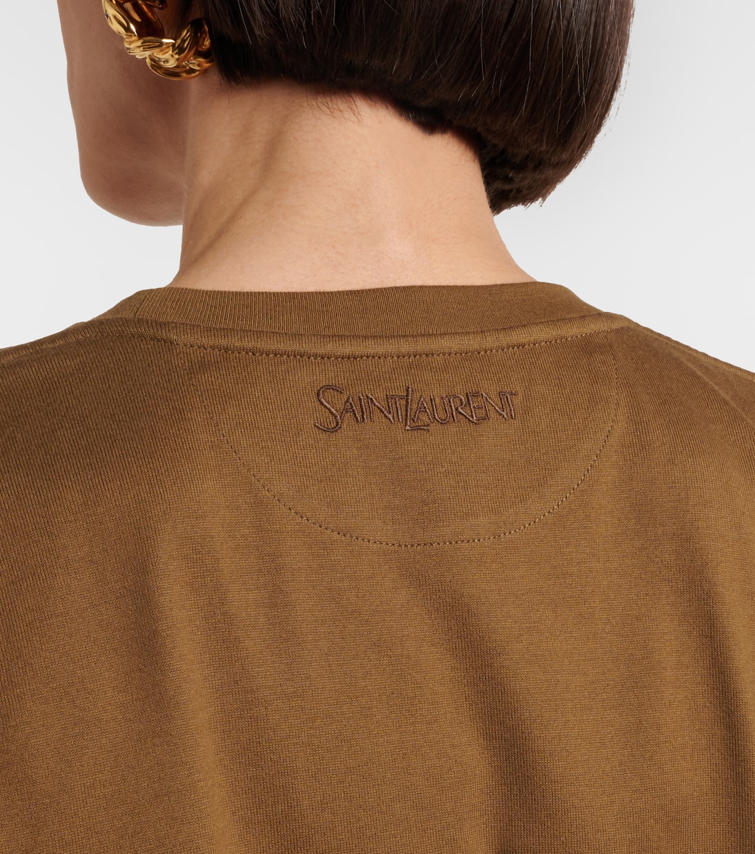 Cotton jersey T-shirt | Saint Laurent