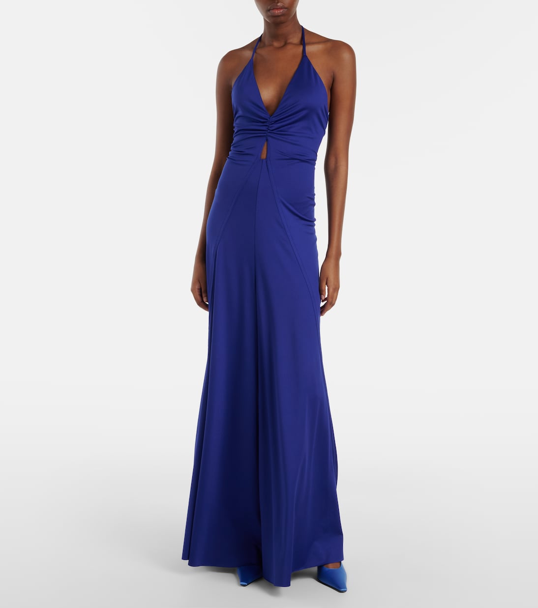 Ruched maxi dress | Victoria Beckham