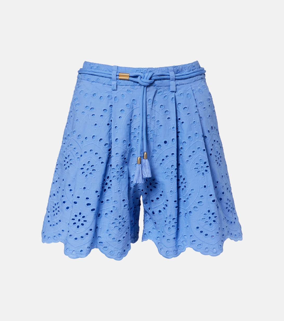 Broderie anglaise cotton shorts | Poupette St Barth